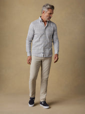 The Movement™ Shirt - Grey Cloud Plaid