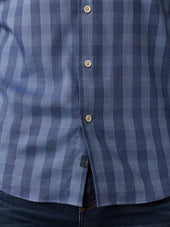 Movement™ Monterey Shirt - Navy Tide Check