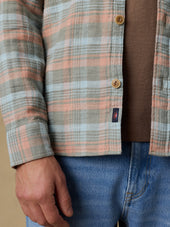 Belmar Workshirt - Olive Sunset Plaid