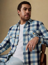 Indigo Overshirt - Indigo Island Buffalo