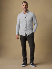 Legend™ Sweater Shirt (Single Pocket) - Light Heather Grey