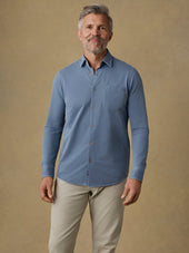 Costa Pique Shirt - Sea Cavern