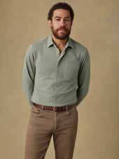 Costa Pique Shirt - Terrain Olive