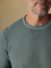 Sunwashed Dockside Sweater - Mountain Olive