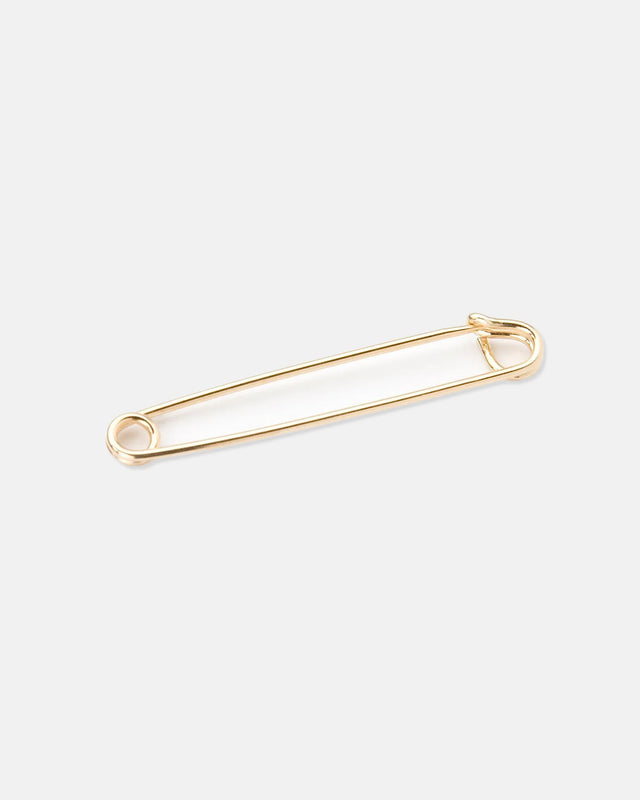 Gold Finish Collar Pin - 2.5"