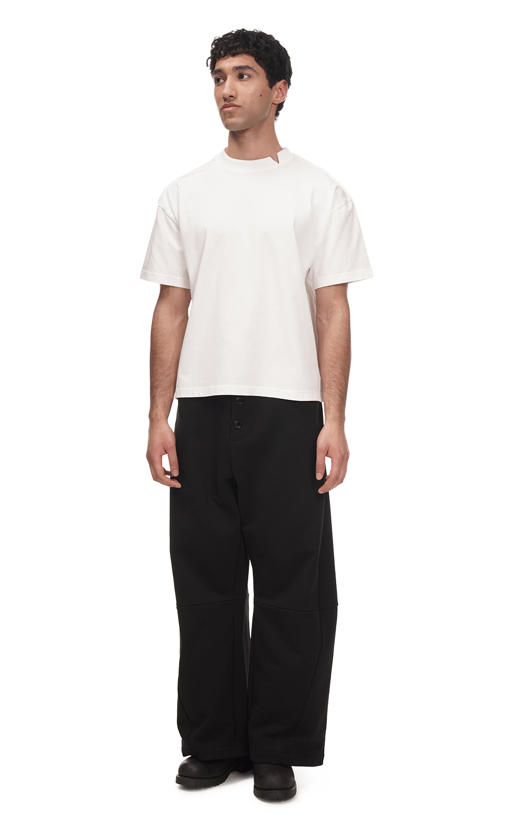Oversized Blank Tee In