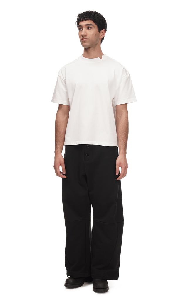 OVERSIZED BLANK TEE IN WHITE