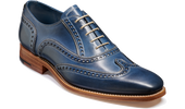 Spencer - Navy / Grey Hand Painted