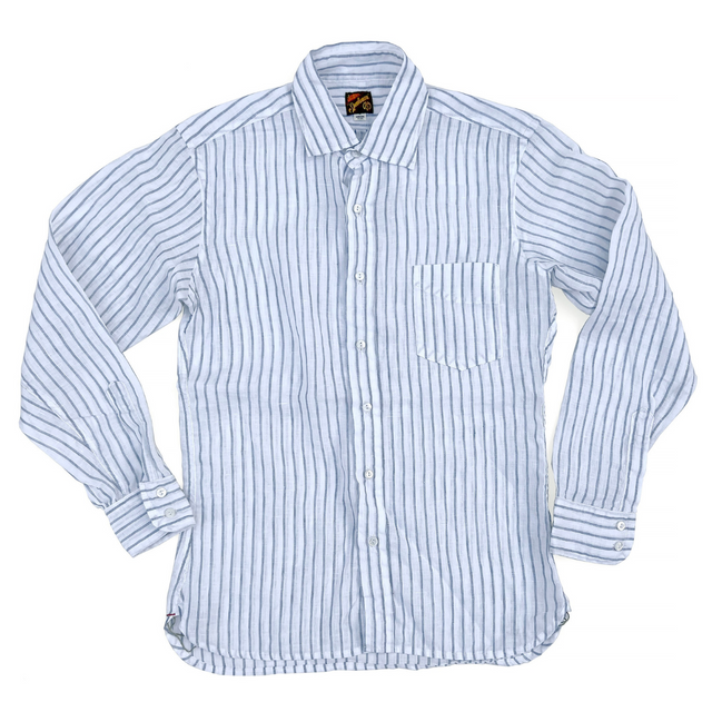 Aristocrat Shirt - NOS Linen Stripe