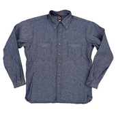 Berkeley Shirt L/S - NOS Indigo Dobby