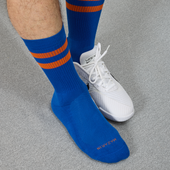 Bleu Roi Orange Vintage Coton