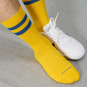 Jaune Bleu Vintage Coton