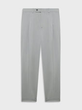 Pantalone Slim Fit In Flanella Di Lana Grigio