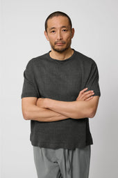 Short Sleeve Knit T Shirt