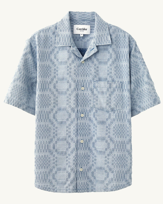 Diamond Jacquard SS Camp