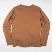 13 Ounce Henley L/S Tobacco