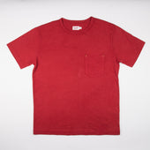 9 Ounce Pocket T-Shirt Red