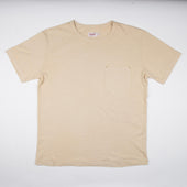 9 Ounce Pocket T-Shirt Cream