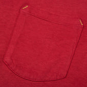9 Ounce Pocket T-Shirt Red