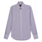 Bengal Stripe Pin Collar Shirt