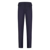 Navy High Twist Contemporary Trousers