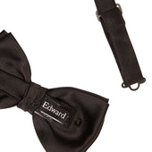 Black Pre-Tied Bow Tie