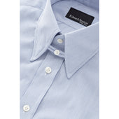 With Micro Check Tab Collar Shirt
