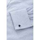 With Micro Check Tab Collar Shirt