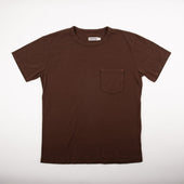 9 Ounce Pocket T-Shirt Chocolate