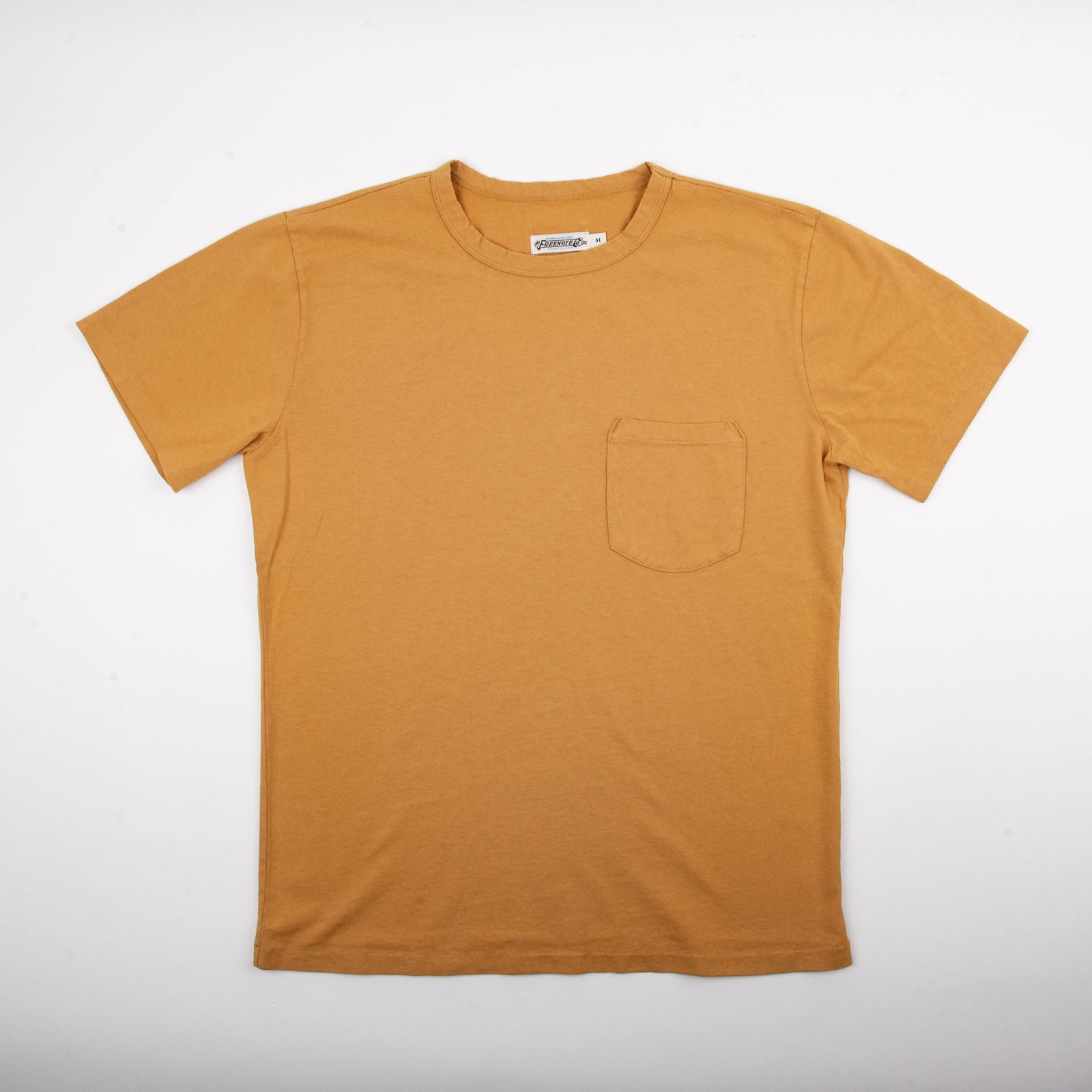 9 Ounce Pocket T-Shirt Mustard