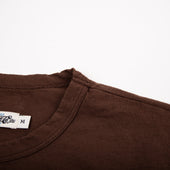 9 Ounce Pocket T-Shirt Chocolate