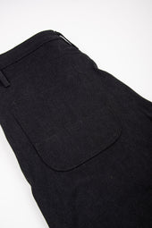 Belford Straight 14.25 Ounce Black Grey Denim
