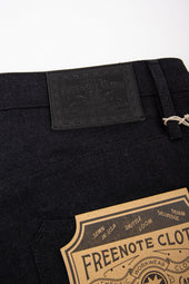 Belford Straight 14.25 Ounce Black Grey Denim