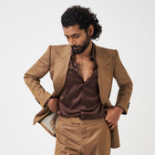 Gold Herringbone Jacket