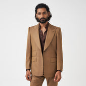 Gold Herringbone Jacket