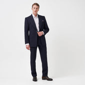 Navy Seersucker Heritage Jacket
