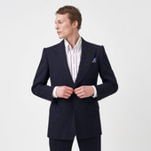 Navy Seersucker Heritage Jacket