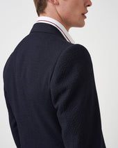 Navy Seersucker Heritage Jacket