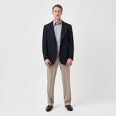 Midnight Twill Unstructured Jacket
