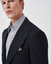 Midnight Twill Unstructured Jacket