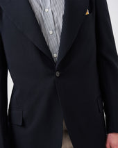 Midnight Twill Unstructured Jacket