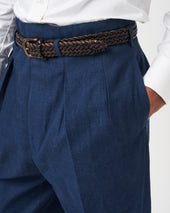 Aqua Nailhead Hollywood Trousers