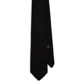 Black Fine Grenadine Tie