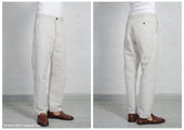 KEN | Casual Trousers | Natural Flax
