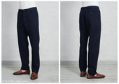 KEN | Casual Trousers | Indigo Sashiko