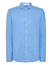 Men's Cannes Linen Shirt Blue