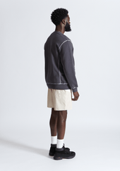 Contrast Crewneck