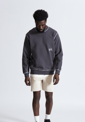 Contrast Crewneck