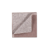 Brown Double Sided Cotton Pocket Square