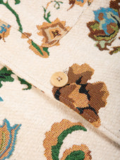 Ormiston Jacket in Ecru Floral Jacquard